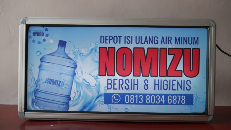 Jenis Neon Box Material Bentuk 2 - Sinar Laser Indonesia