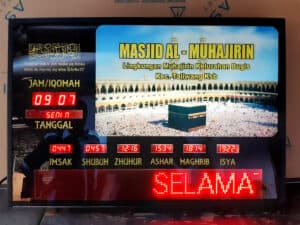 jadwal sholat digital