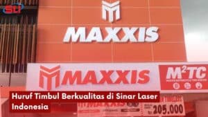 Huruf Timbul Berkualitas Di Sinar Laser Indonesia - Sinar Laser Indonesia