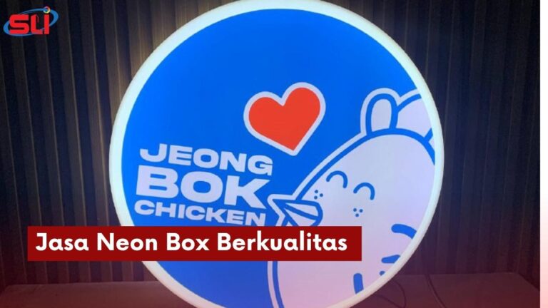 Jasa Neon Box Berkualitas di Kota Depok