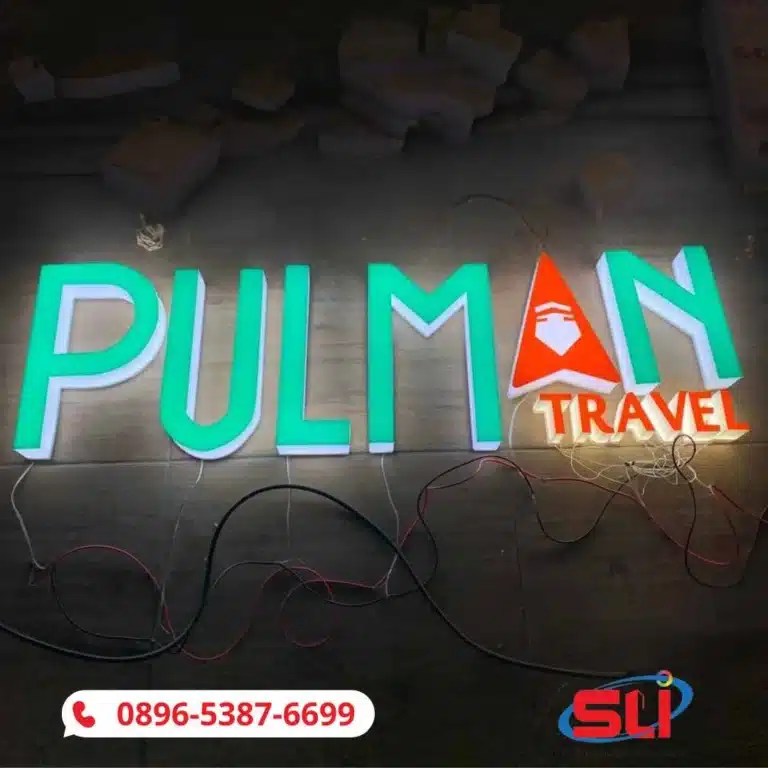 Strategi Pemasangan Huruf Timbul Neon Box - Sinar Laser Indonesia