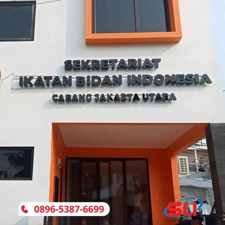 Solusi Huruf Timbul Custom Berkualitas - Sinar Laser Indonesia